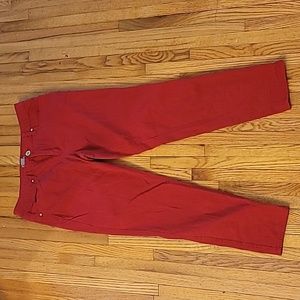 Red New Directions Weekend Pants